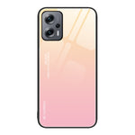Custodia in vetro a colori sfumati, For Xiaomi Redmi Note 11E, For Xiaomi Redmi Note 11T Pro, For Xiaomi Poco X4 Pro 5G