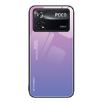 Custodia in vetro a colori sfumati, For Xiaomi Redmi Note 11E, For Xiaomi Redmi Note 11T Pro, For Xiaomi Poco X4 Pro 5G