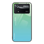 Custodia in vetro a colori sfumati, For Xiaomi Redmi Note 11E, For Xiaomi Redmi Note 11T Pro, For Xiaomi Poco X4 Pro 5G
