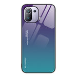 Custodia in vetro a colori sfumati, For Xiaomi Mi 11 Pro, For Xiaomi Mi 11 Ultra, For Xiaomi 12 Pro