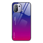 Custodia in vetro a colori sfumati, For Xiaomi Mi 11 Pro, For Xiaomi Mi 11 Ultra, For Xiaomi 12 Pro