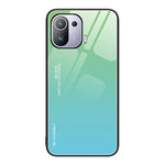 Custodia in vetro a colori sfumati, For Xiaomi Mi 11 Pro, For Xiaomi Mi 11 Ultra, For Xiaomi 12 Pro