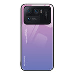 Custodia in vetro a colori sfumati, For Xiaomi Mi 11 Pro, For Xiaomi Mi 11 Ultra, For Xiaomi 12 Pro