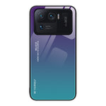 Custodia in vetro a colori sfumati, For Xiaomi Mi 11 Pro, For Xiaomi Mi 11 Ultra, For Xiaomi 12 Pro