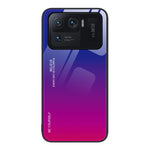 Custodia in vetro a colori sfumati, For Xiaomi Mi 11 Pro, For Xiaomi Mi 11 Ultra, For Xiaomi 12 Pro