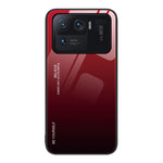 Custodia in vetro a colori sfumati, For Xiaomi Mi 11 Pro, For Xiaomi Mi 11 Ultra, For Xiaomi 12 Pro