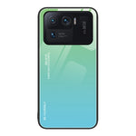 Custodia in vetro a colori sfumati, For Xiaomi Mi 11 Pro, For Xiaomi Mi 11 Ultra, For Xiaomi 12 Pro