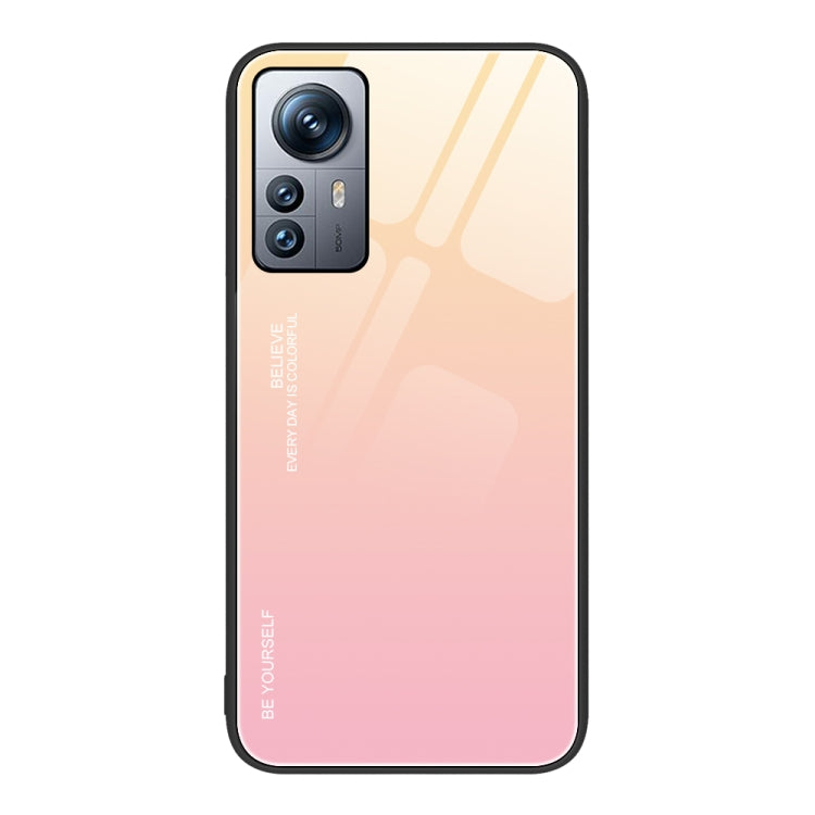 Custodia in vetro a colori sfumati, For Xiaomi Mi 11 Pro, For Xiaomi Mi 11 Ultra, For Xiaomi 12 Pro