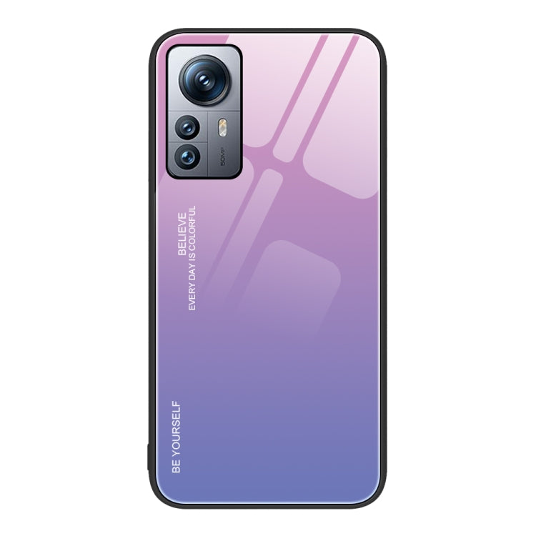 Custodia in vetro a colori sfumati, For Xiaomi Mi 11 Pro, For Xiaomi Mi 11 Ultra, For Xiaomi 12 Pro