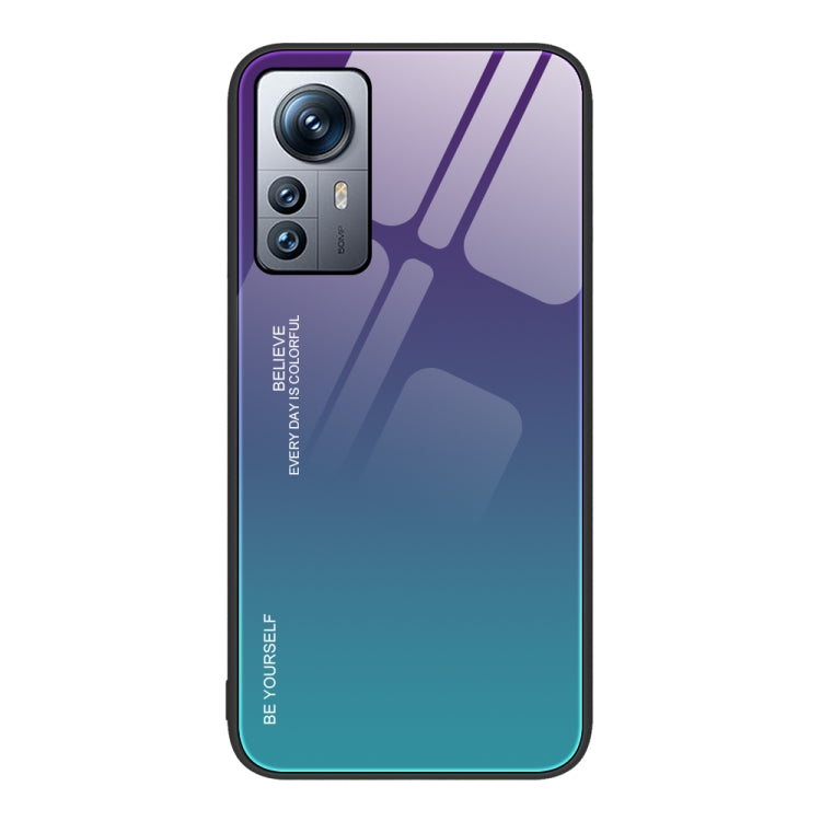 Custodia in vetro a colori sfumati, For Xiaomi Mi 11 Pro, For Xiaomi Mi 11 Ultra, For Xiaomi 12 Pro