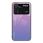 Custodia in vetro a colori sfumati, For Xiaomi Poco M4 Pro 4G