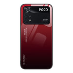 Custodia in vetro a colori sfumati, For Xiaomi Poco M4 Pro 4G