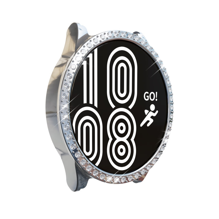 Per Samsung Galaxy Watch5 40mm / 44mm Cassa dell'orologio per PC Diamond Hollow, For Samsung Galaxy Watch5 40mm