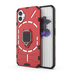 Custodia protettiva antiurto per PC + TPU con supporto per anello magnetico, For Nothing Phone 1