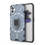 Custodia protettiva antiurto per PC + TPU con supporto per anello magnetico, For Nothing Phone 1