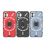 Custodia protettiva antiurto per PC + TPU con supporto per anello magnetico, For Nothing Phone 1