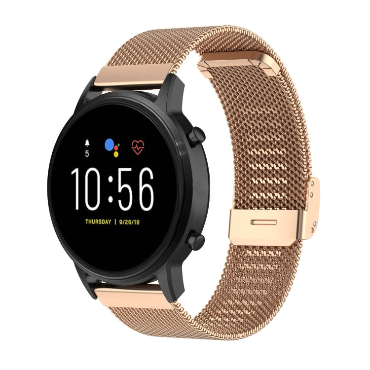 Cinturino per orologio con fibbia integrata in metallo Milan da 22 mm, For Honor Watch GS 3