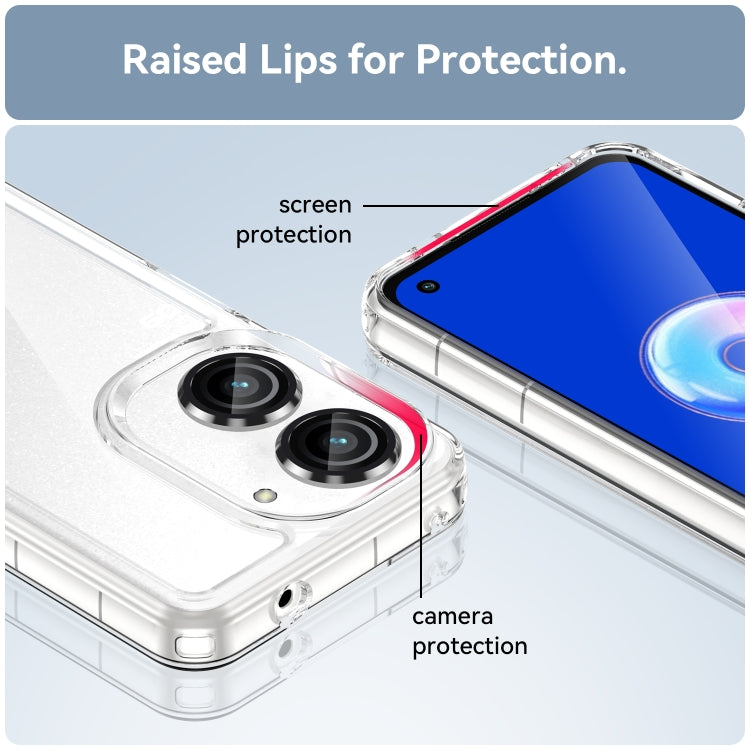 Custodia per telefono in acrilico + TPU serie colorata, For Asus ZenFone 9
