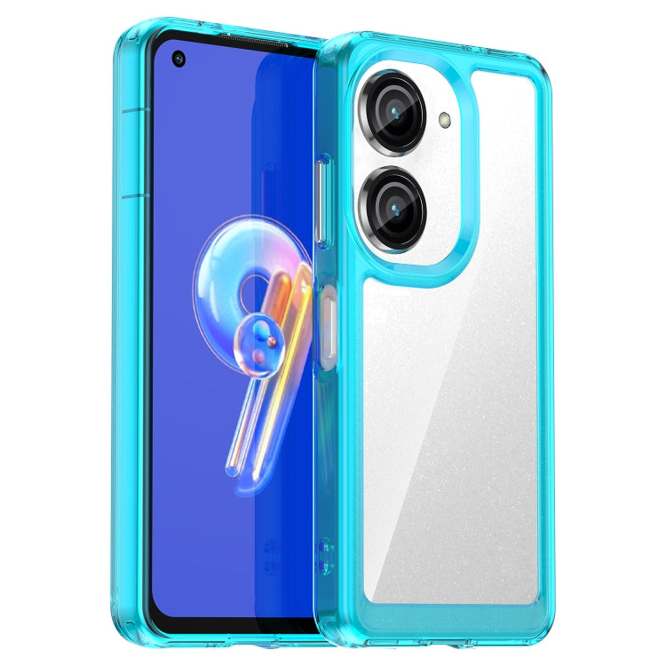 Custodia per telefono in acrilico + TPU serie colorata, For Asus ZenFone 9