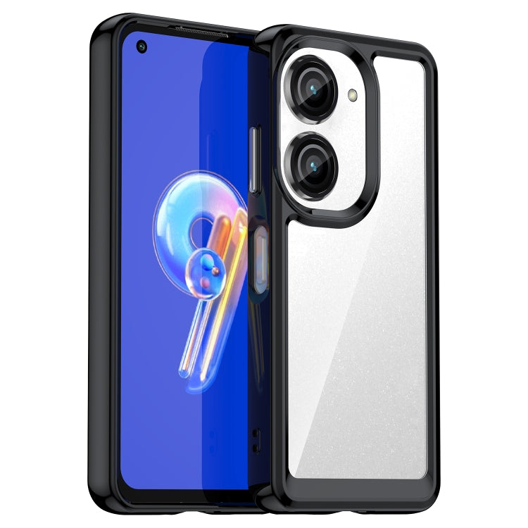 Custodia per telefono in acrilico + TPU serie colorata, For Asus ZenFone 9