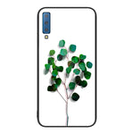 Custodia per telefono in vetro verniciato colorato, For Samsung Galaxy A7 2018
