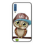 Custodia per telefono in vetro verniciato colorato, For Samsung Galaxy A7 2018