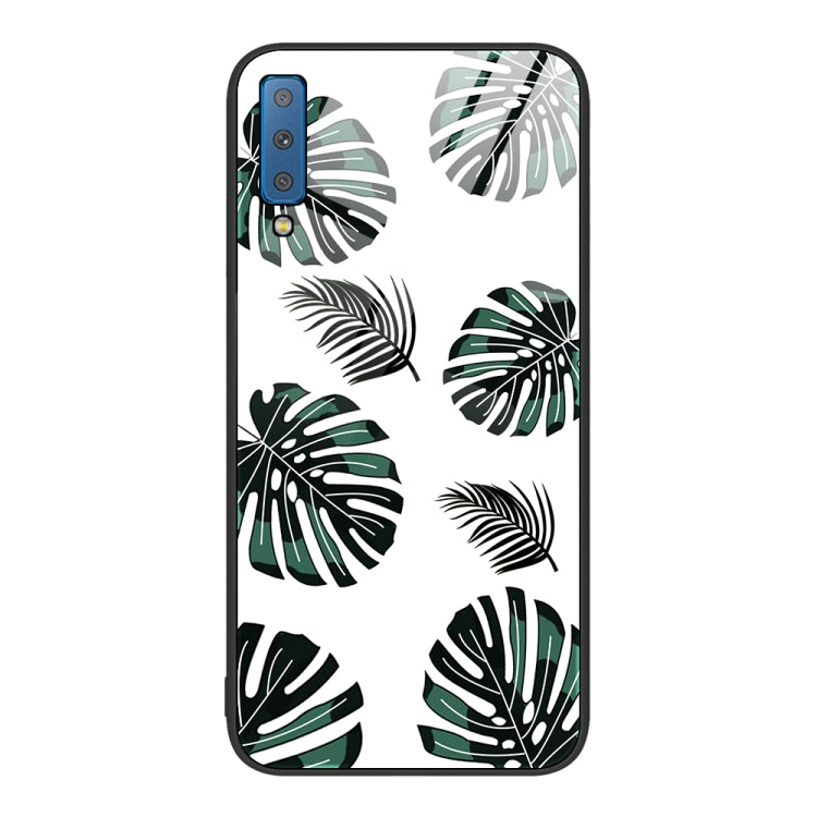 Custodia per telefono in vetro verniciato colorato, For Samsung Galaxy A7 2018