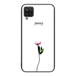 Custodia per telefono in vetro verniciato colorato, For Samsung Galaxy A12