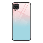 Custodia per telefono in vetro verniciato colorato, For Samsung Galaxy A12