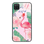 Custodia per telefono in vetro verniciato colorato, For Samsung Galaxy A12