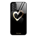 Custodia per telefono in vetro verniciato colorato, For Samsung Galaxy A52