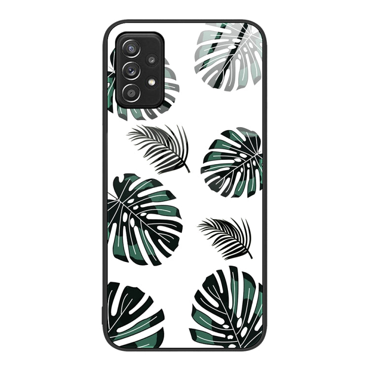 Custodia per telefono in vetro verniciato colorato, For Samsung Galaxy A52