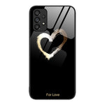 Custodia per telefono in vetro verniciato colorato, For Samsung Galaxy A53