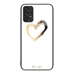 Custodia per telefono in vetro verniciato colorato, For Samsung Galaxy A53