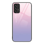 Custodia per telefono in vetro verniciato colorato, For Samsung Galaxy A53