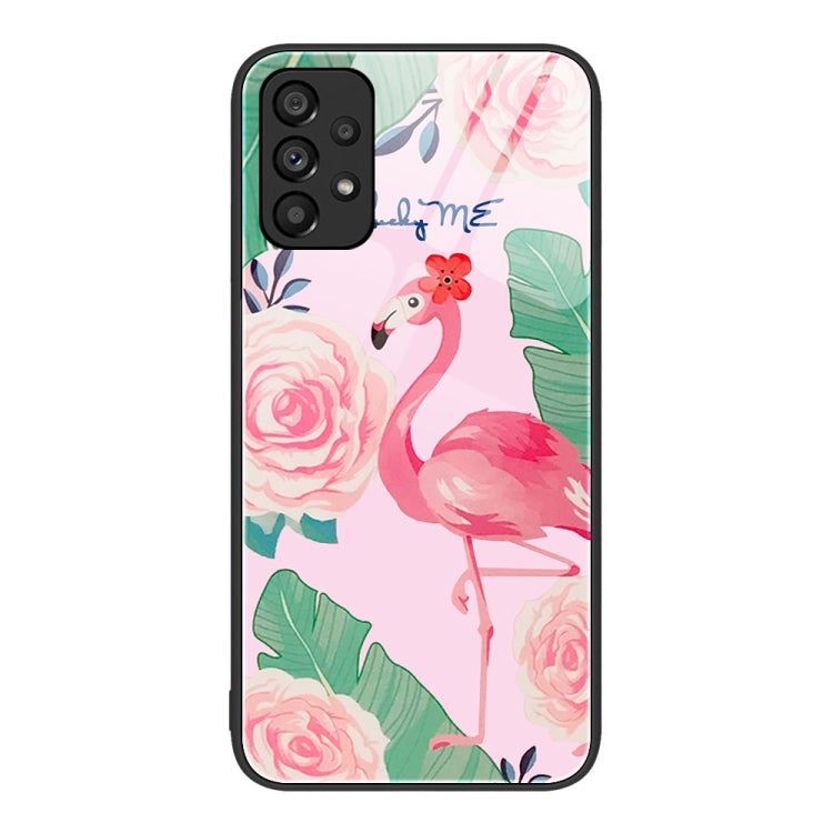 Custodia per telefono in vetro verniciato colorato, For Samsung Galaxy A53