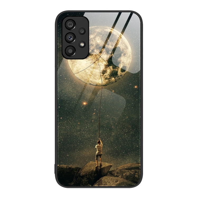 Custodia per telefono in vetro verniciato colorato, For Samsung Galaxy A53