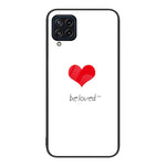 Custodia per telefono in vetro verniciato colorato, For Samsung Galaxy M32