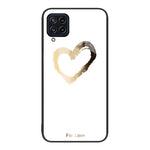 Custodia per telefono in vetro verniciato colorato, For Samsung Galaxy M32