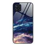 Custodia per telefono in vetro verniciato colorato, For Samsung Galaxy M32