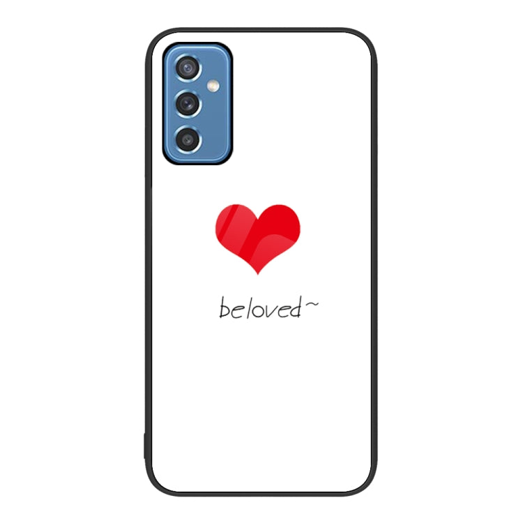 Custodia per telefono in vetro verniciato colorato, For Samsung Galaxy M52 5G