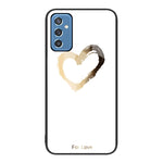 Custodia per telefono in vetro verniciato colorato, For Samsung Galaxy M52 5G