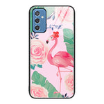 Custodia per telefono in vetro verniciato colorato, For Samsung Galaxy M52 5G