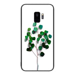 Custodia per telefono in vetro verniciato colorato, For Samsung Galaxy S9+