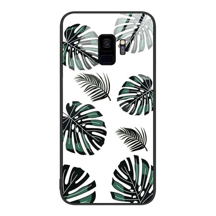 Custodia per telefono in vetro verniciato colorato, For Samsung Galaxy S9+