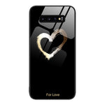 Custodia per telefono in vetro verniciato colorato, For Samsung Galaxy S10+