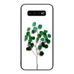 Custodia per telefono in vetro verniciato colorato, For Samsung Galaxy S10+