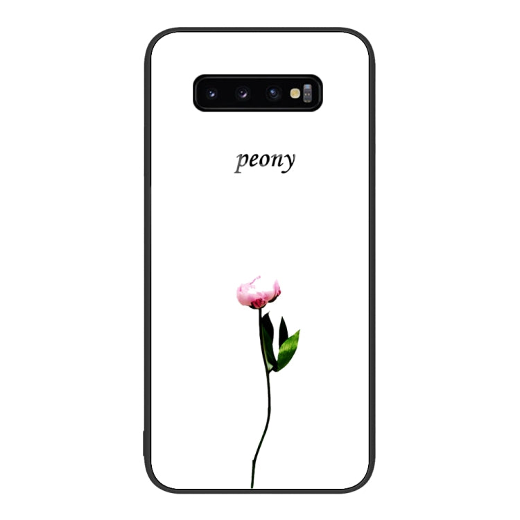 Custodia per telefono in vetro verniciato colorato, For Samsung Galaxy S10+