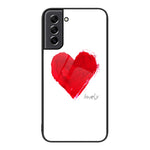 Custodia per telefono in vetro verniciato colorato, For Samsung Galaxy S21 5G