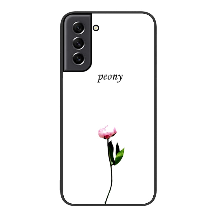 Custodia per telefono in vetro verniciato colorato, For Samsung Galaxy S21 5G
